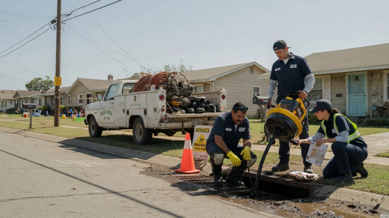 Drain Cleaning in Bloomington, TX near me